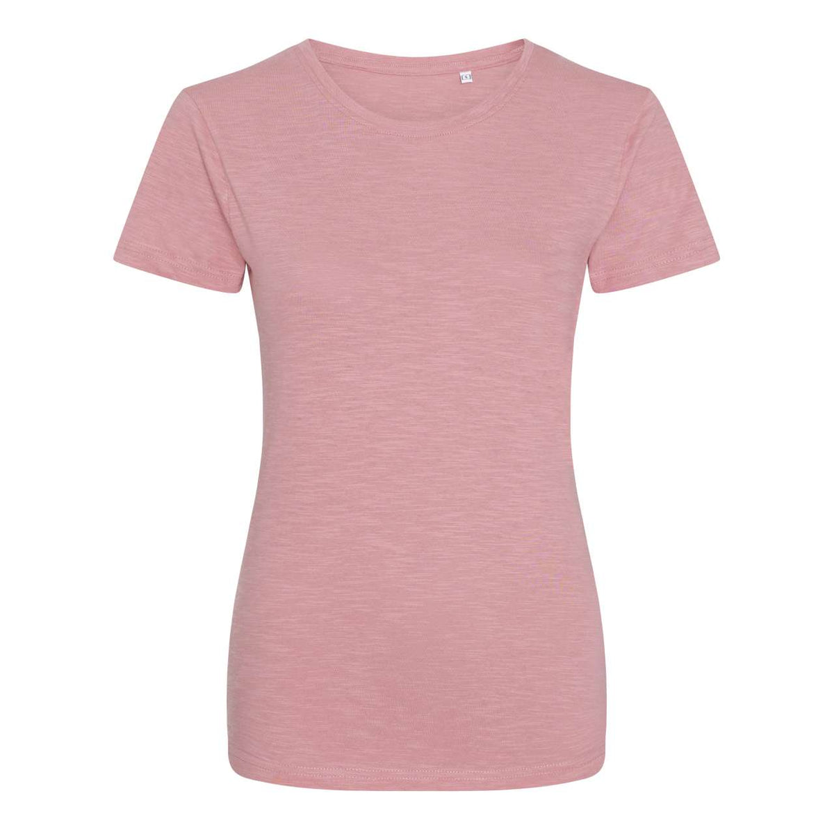 Just Ts Damen T-Shirt Basic Sommer Kurzarm Rundhals Shirt Baumwolle