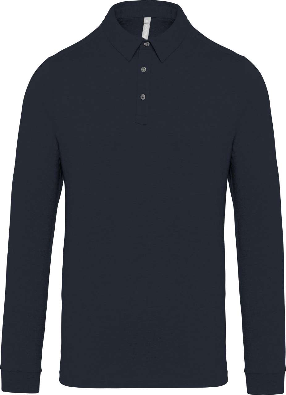 Kariban Herren Polo-Shirt Long Sleeve Polo Shirt Langarm Shirt Polo