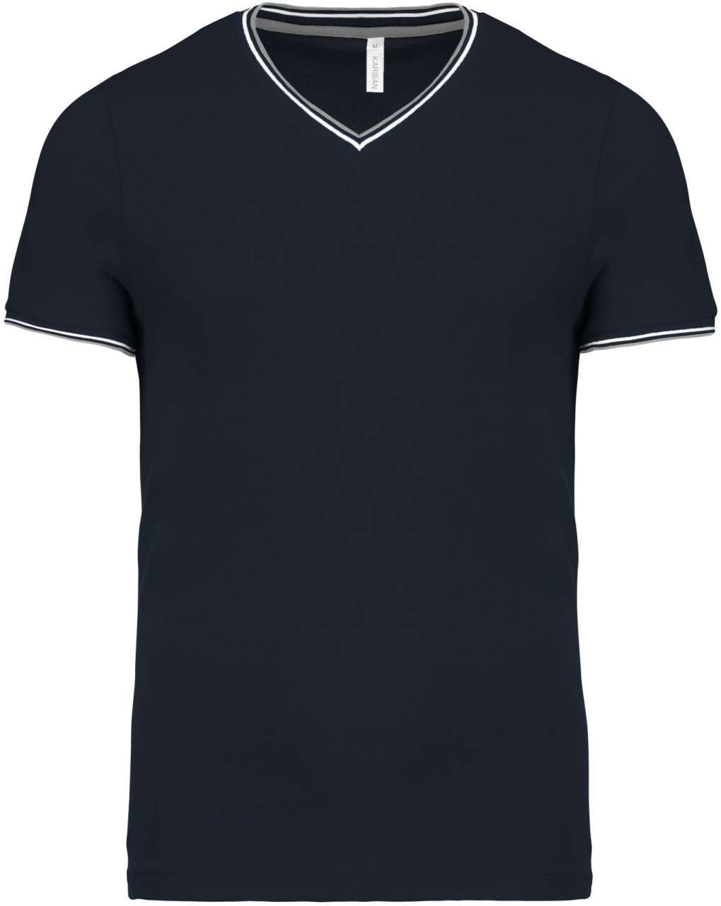 Kariban Herren T-Shirt Pique Poloshirt Work Golf Shirt V-Neck Kurzarm
