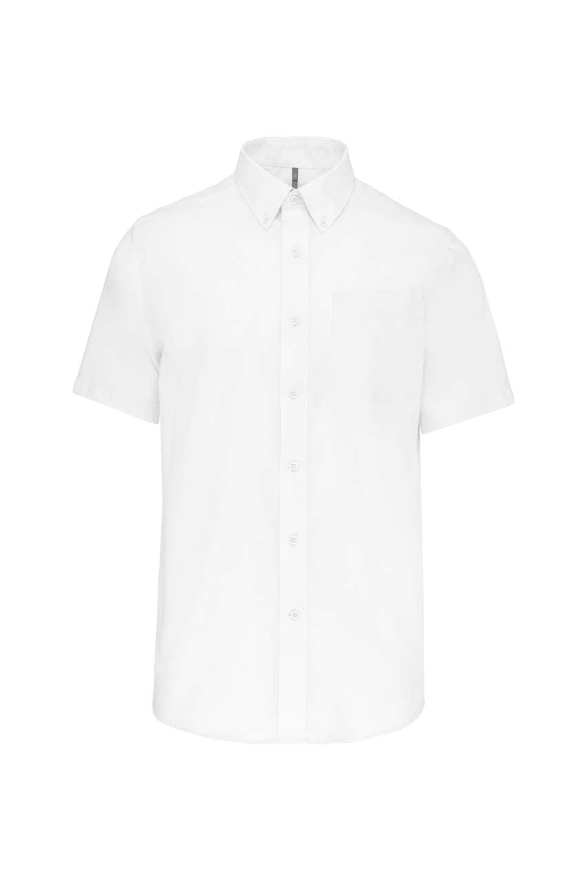 Kariban Herren Hemd Kurzarm Non-Iron Shirt Kurzarmshirt Baumwolle