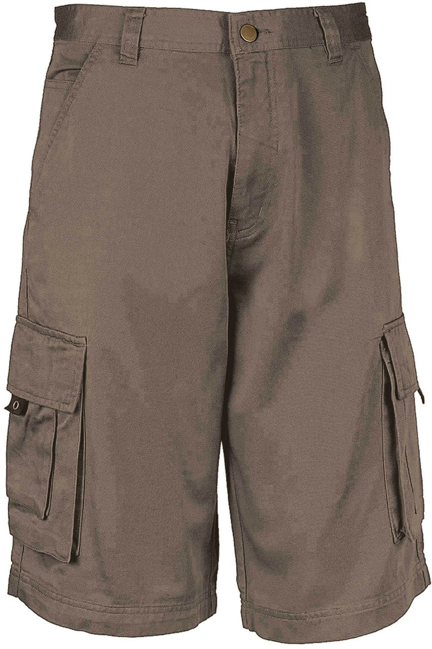 Kariban Herren Cargo Shorts Kurze Hose Short Bermuda Pants Vintage Casual