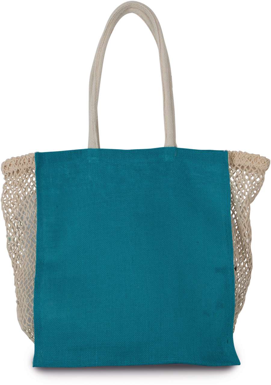 Kimood Shopping Bag Tragetasche Einkaufstasche Beutel Jute Midi