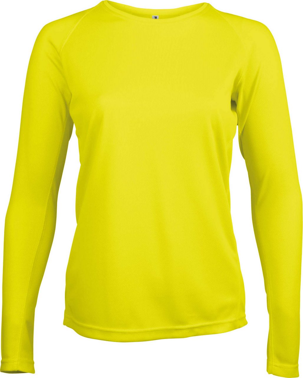 Proact Damen Sport Langarmshirt Longsleeve T-Shirt Baumwolle Rundhals
