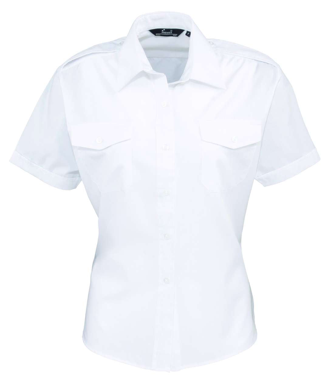 Premier Damen Piloten Hemd Diensthemd Pilotenhemd Feuerwehrhemd Bluse