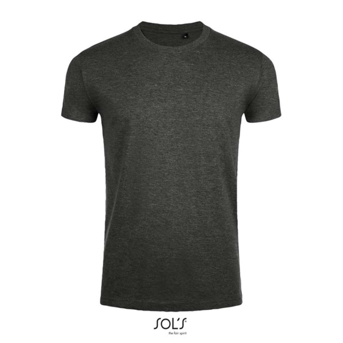 SOL'S Herren T-Shirt Round Neck Basic Oberteil Shirt Rundhals