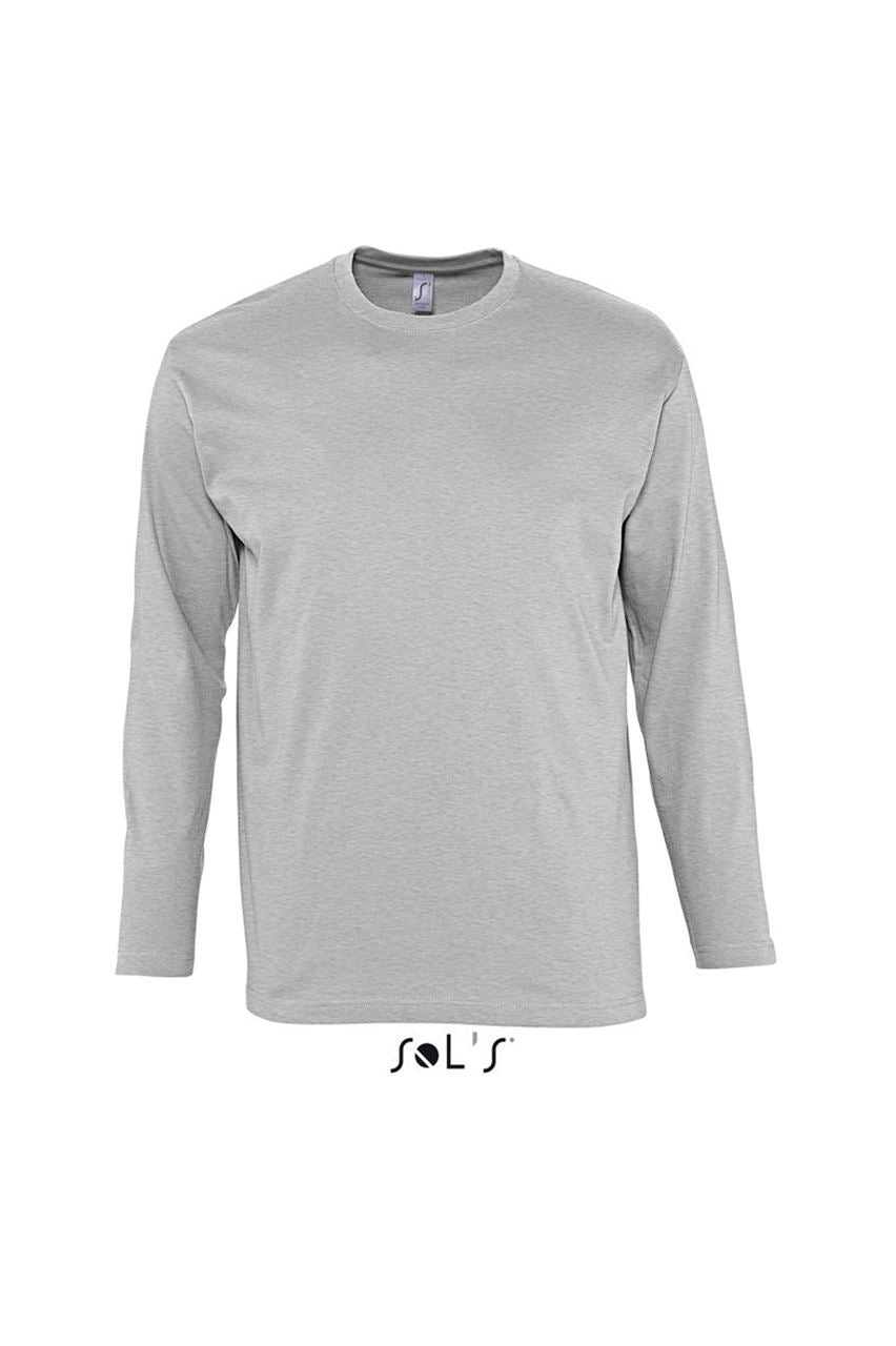 SOL'S Herren Langarmshirt T-Shirt Long Sleeve Baumwolle Sweatshirt