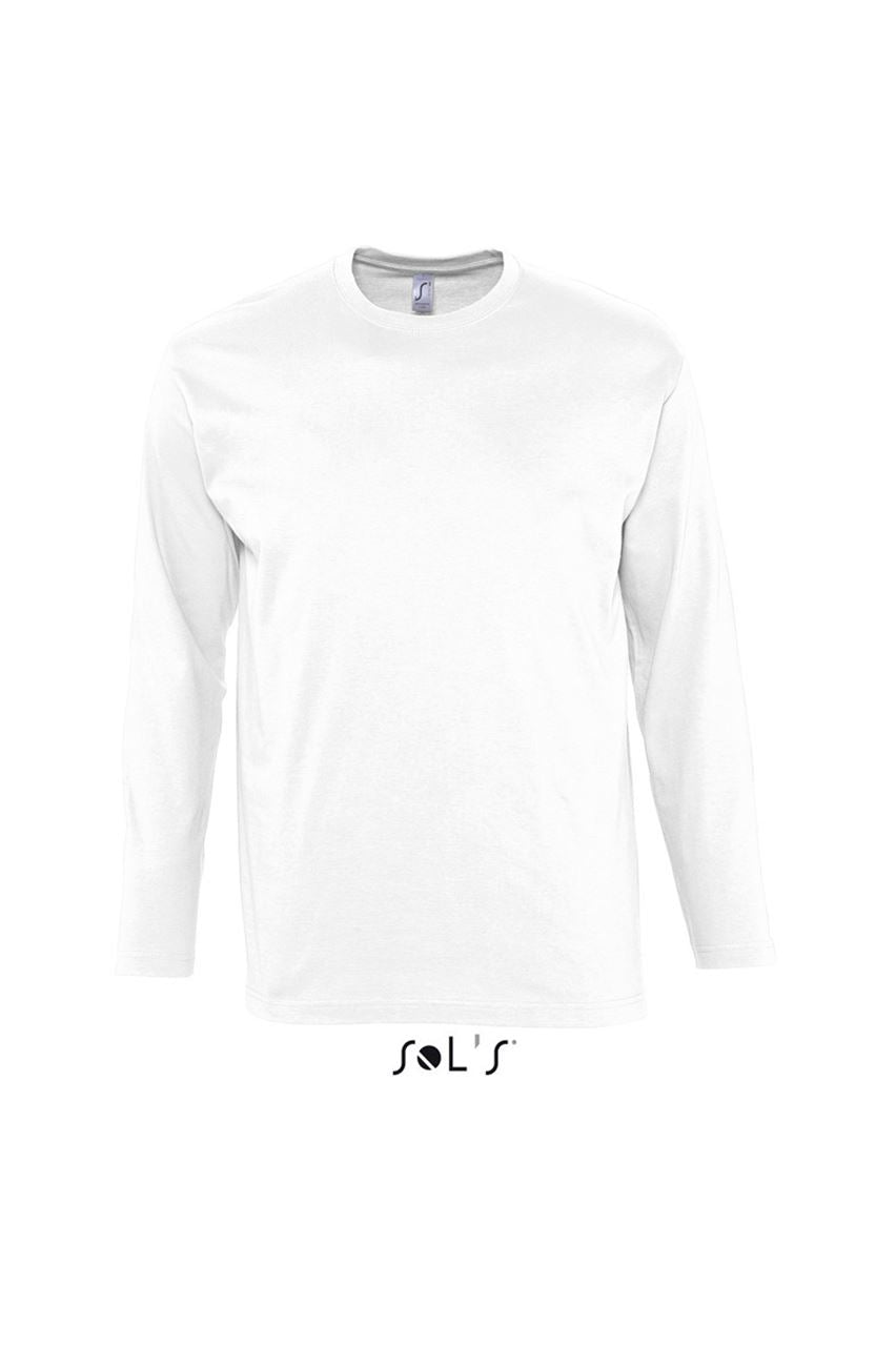 SOL'S Herren Langarmshirt T-Shirt Long Sleeve Baumwolle Sweatshirt